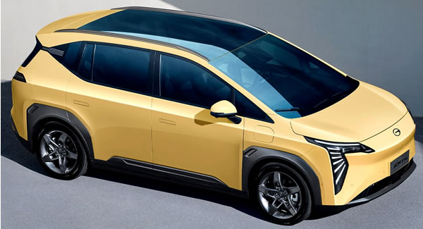 GAC Aion Y Crossover SUV Compacto Eléctrico.