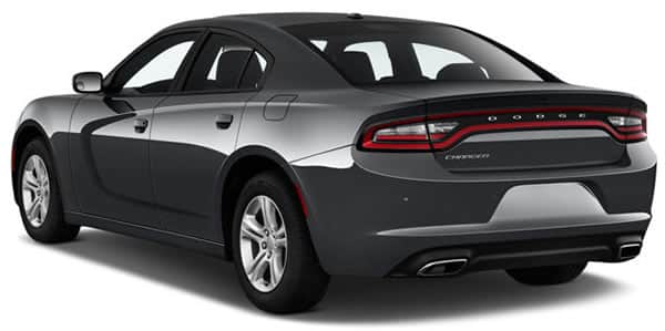 Dodge Charger Vista trasera.