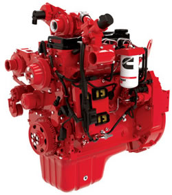 Motor turbo-diésel Cummins QSB45.