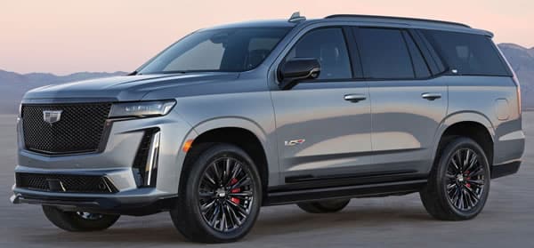 Cadillac Escalade V SUV.