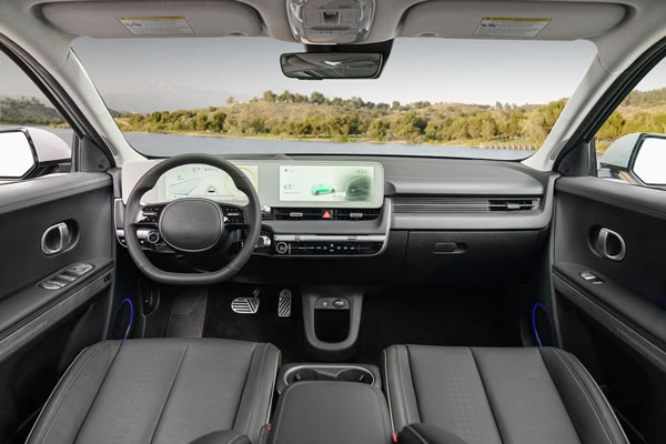 Panel de instrumentos de la Hyundai Ioniq 5.