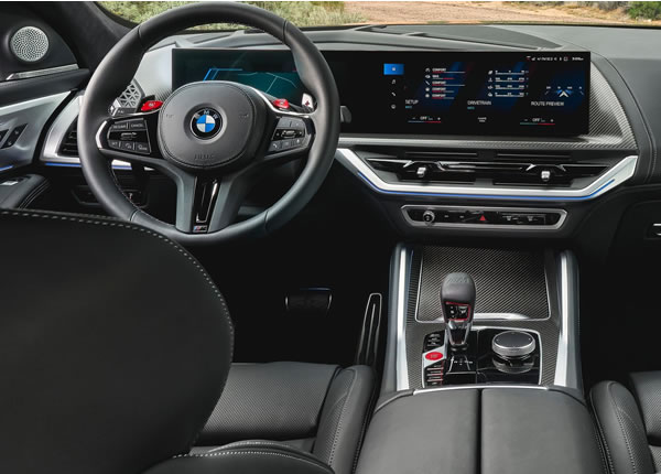 Panel de instrumentos de la BMW Serie XM.