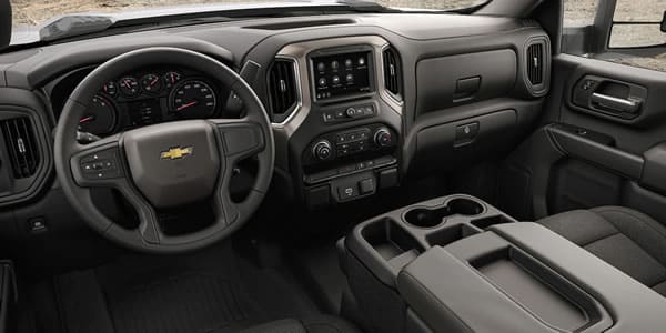 Tablero de instrumentos de la Chevrolet Silverado 3500.