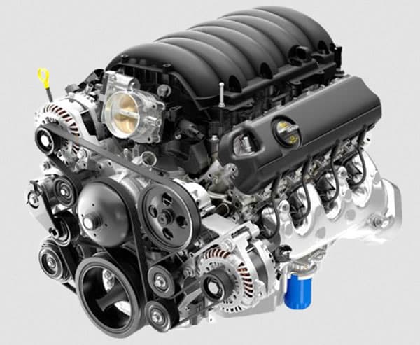 Motor V8 6.6 litros.